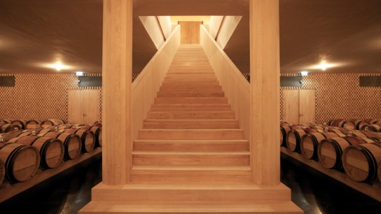 Escalier chai Clerc Milon