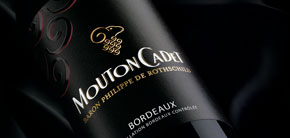 Mouton Cadet red wine vin rouge Bordeaux France Baron Philippe de Rothschild