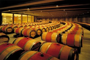 Opus One - Vue du chai